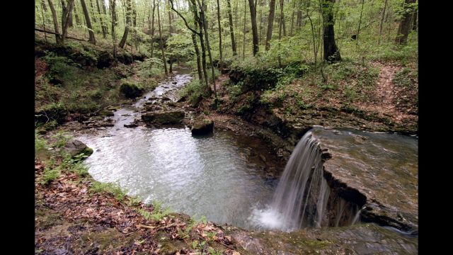 Rock Rest Falls in Southern Indiana