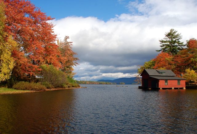 Squam Lake in New Hampshire
