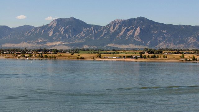 Boulder Reservoir in Northern Colorado