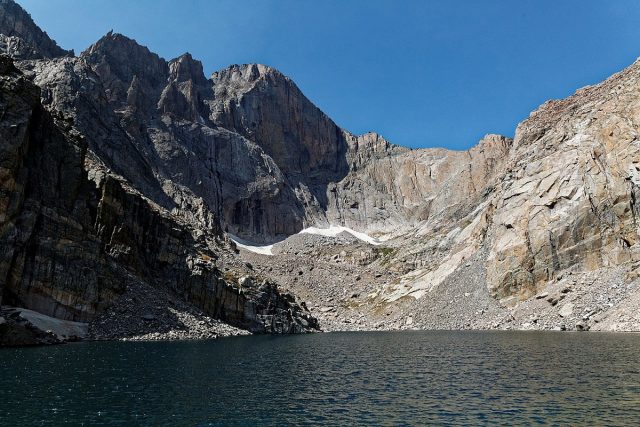 Chasm Lake in Northern Colorado