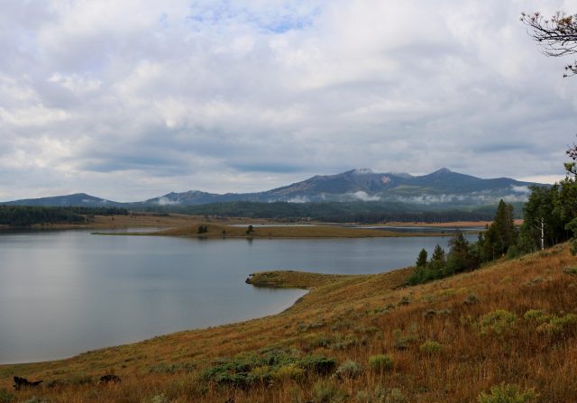 Steamboat Lake in Northern Colorado