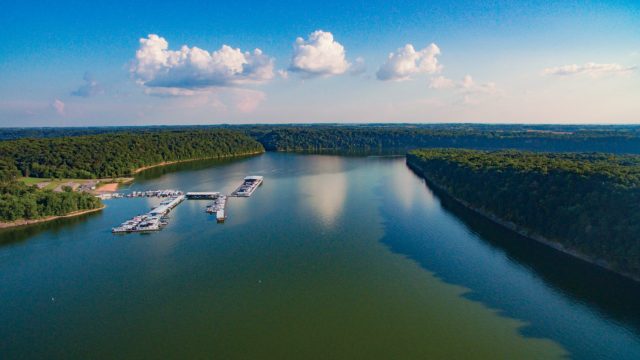 Green River Lake in Southern Kentucky