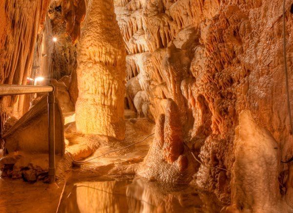 Smokehole Caverns in West Virginia