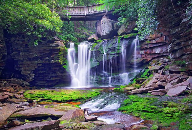 Elakala Falls in West Virginia