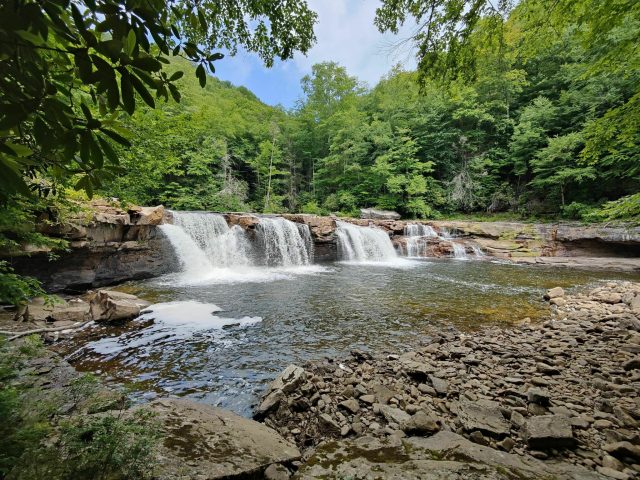 High Falls in West Virginia