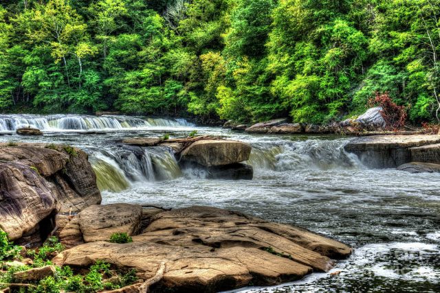 Valley Falls in West Virginia