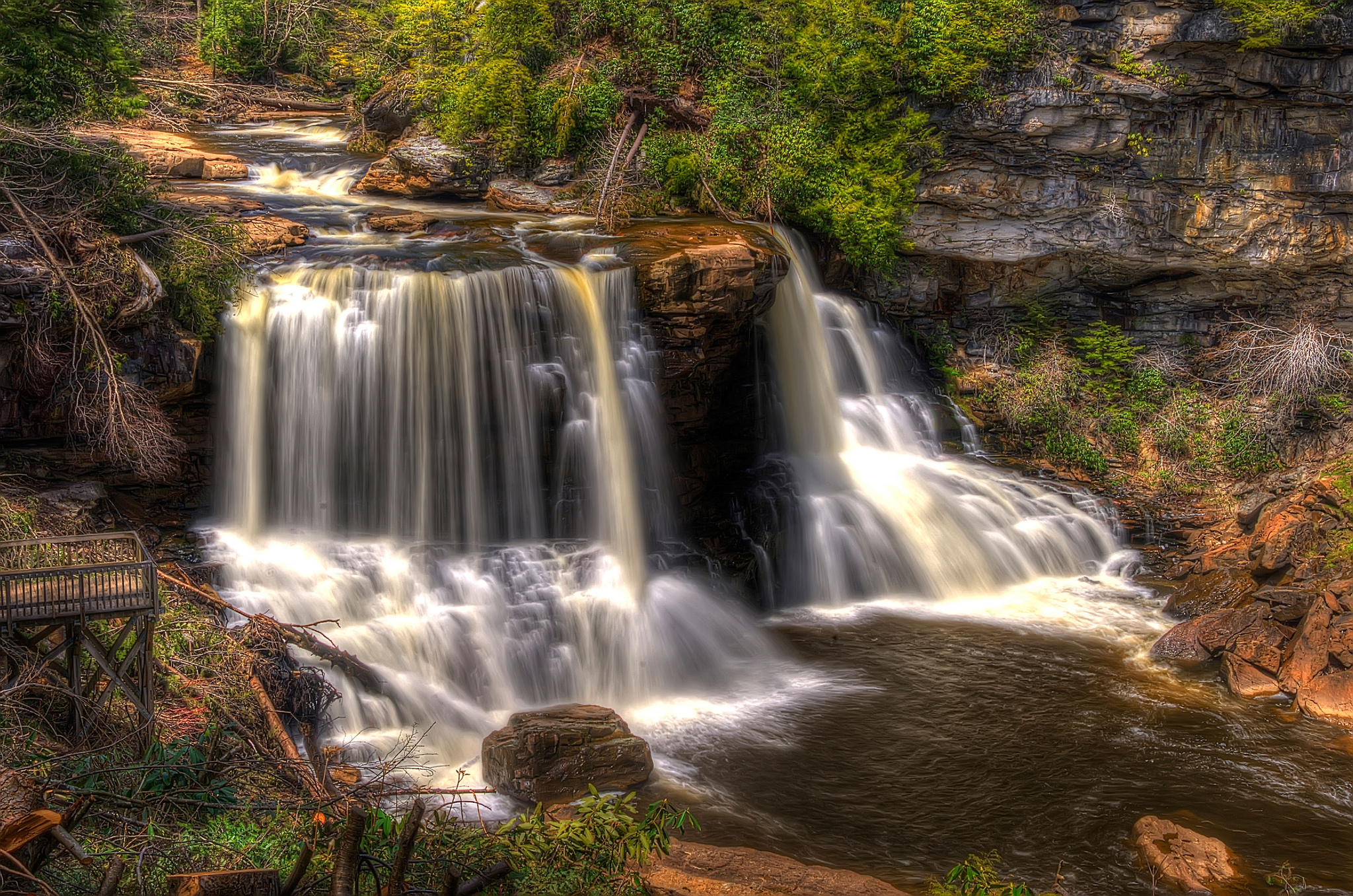 Waterfalls in West Virginia