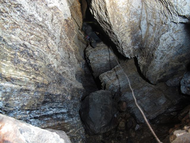 Neffs Cave in Northern Utah