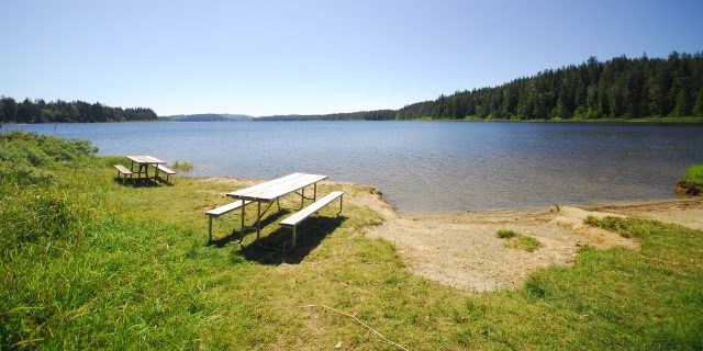 Ozette Lake in Western Washington