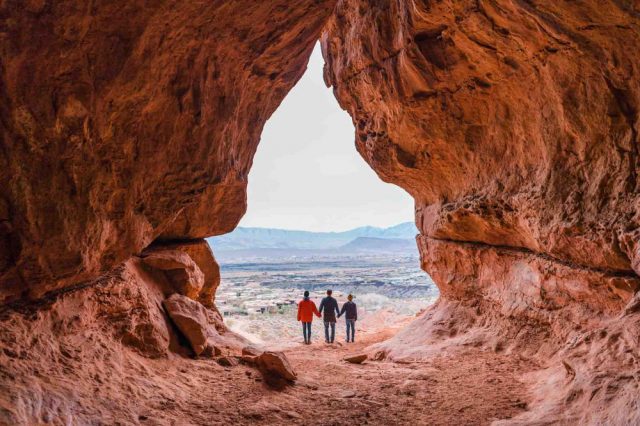 Scout Cave in Southern Utah