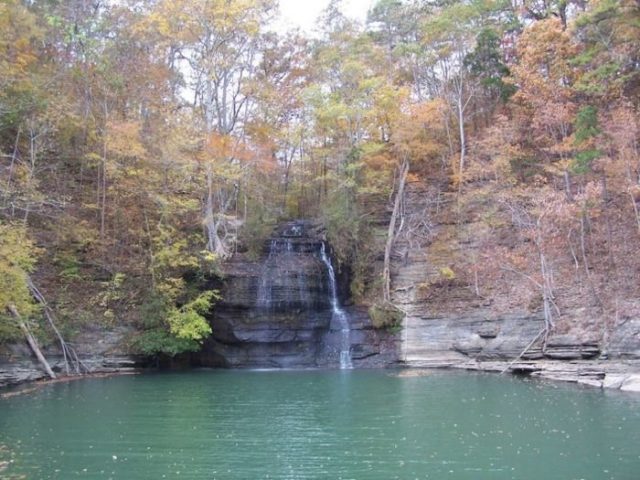 Cooper Falls in Mississippi