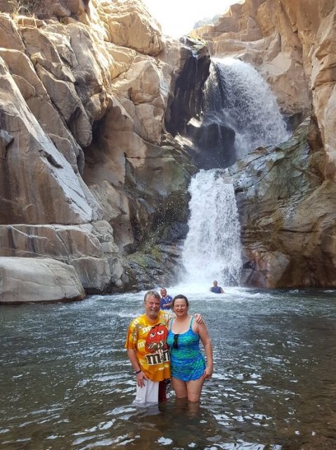 El Salto Falls in New Mexico