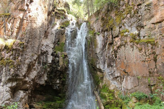 Resumidero Falls in New Mexico
