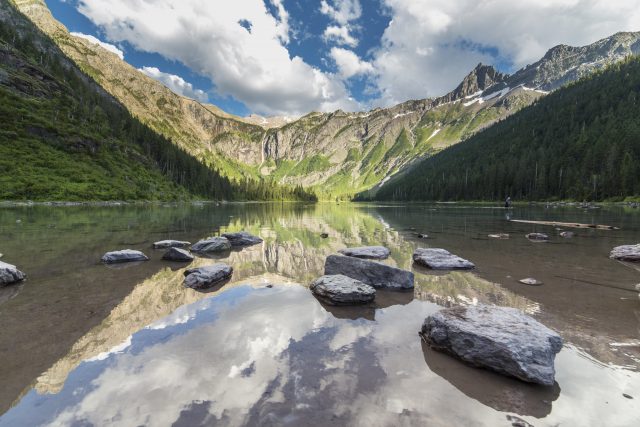 Avalanche Lake in Northern Montana