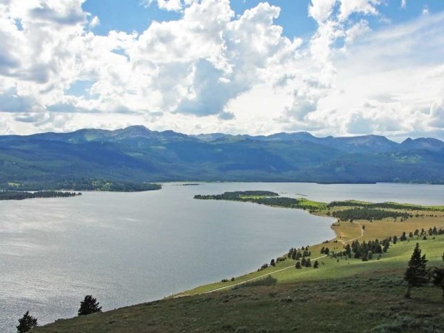 Hebgen Lake in Southern Montana