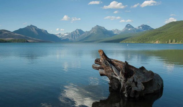 Lake McDonald in Northern Montana