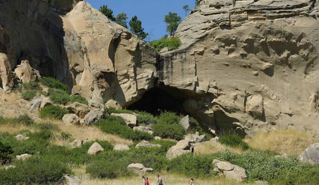 Pictograph Cave in Montana