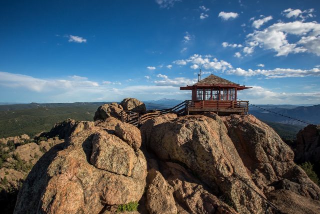 Devil’s Head Lookout Trail in Central Colorado