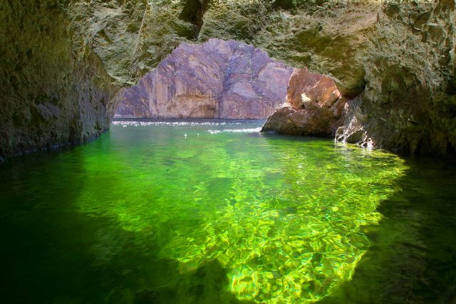 Emerald Cave in Nevada