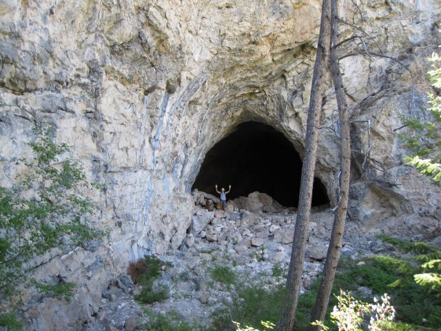 Hidden Mouth Cave in Idaho