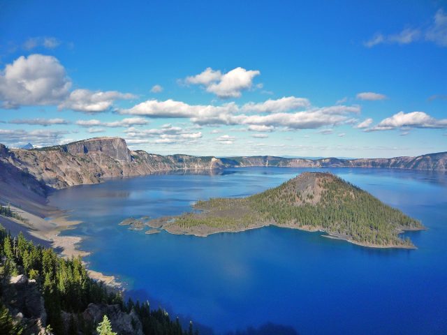 Crater Lake in the US