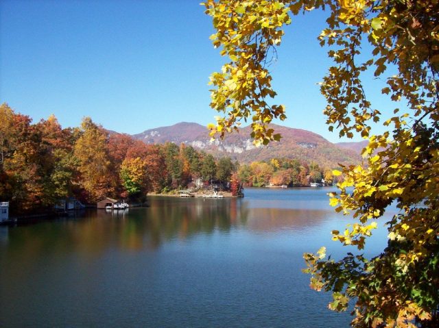 Lake Lure in the US
