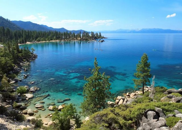 Lake Tahoe in the US