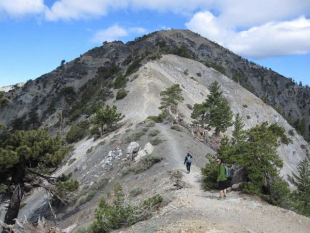 Mount Baldy Trail in Southern California