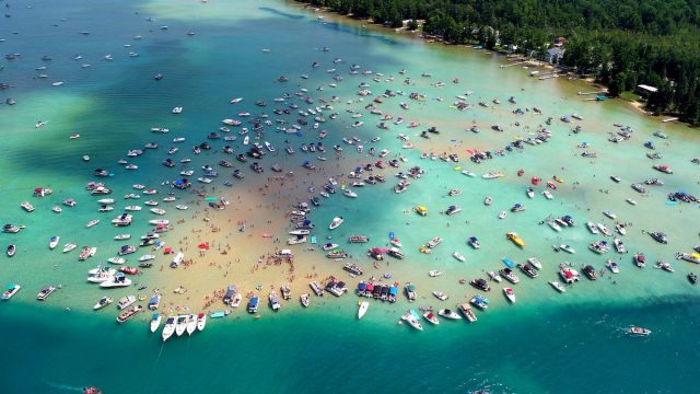 Torch Lake in the US
