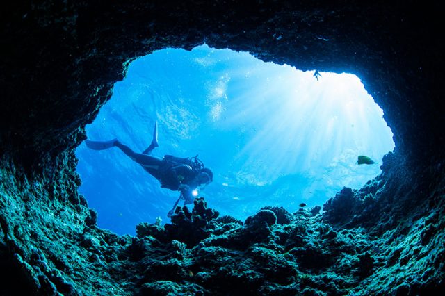 Bubble Cave in Hawaii