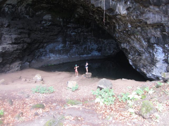 Waikapalae Wet Cave in Hawaii