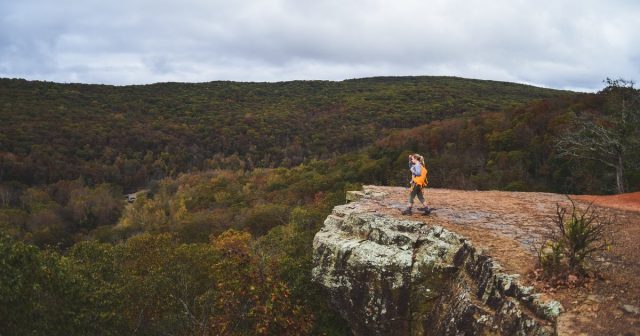 Yellow Rock Trail in Northern Arkansas