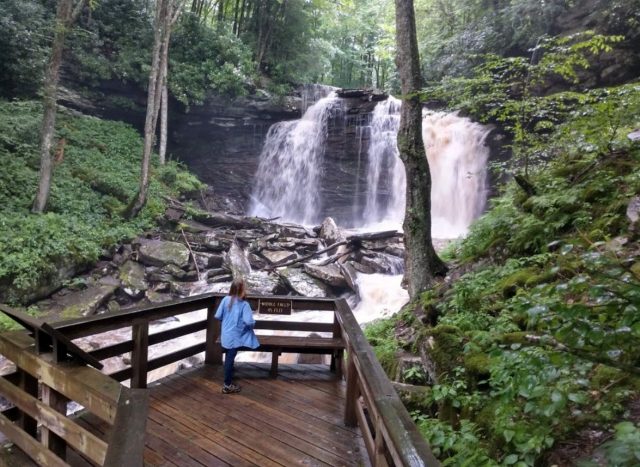 Falls Of Hills Creek Trail in West Virginia