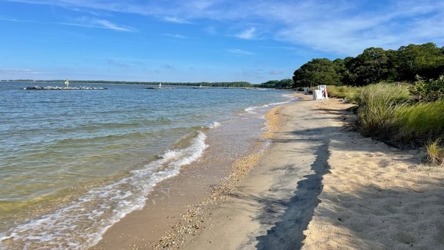 Point Lookout State Park Beach in Southern Maryland