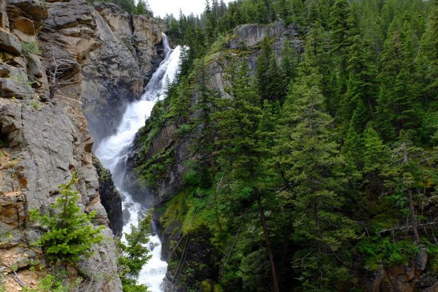 Woodbine Falls in Montana