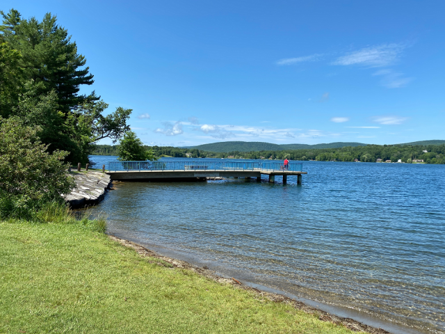 Lake Onota in Western Massachusetts