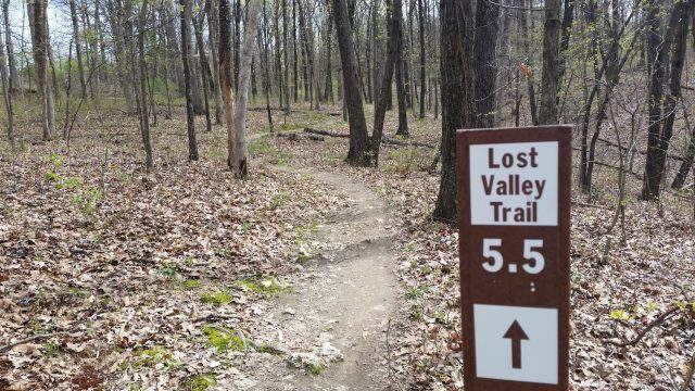 Lost Valley Trail in Missouri