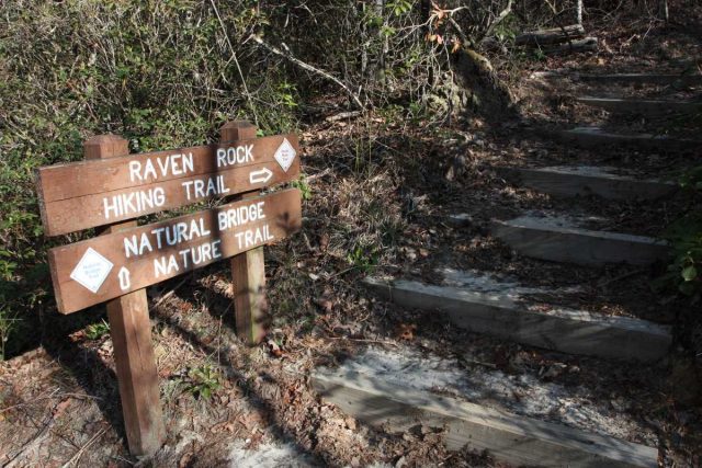 Raven Rock Loop Trail in South Carolina