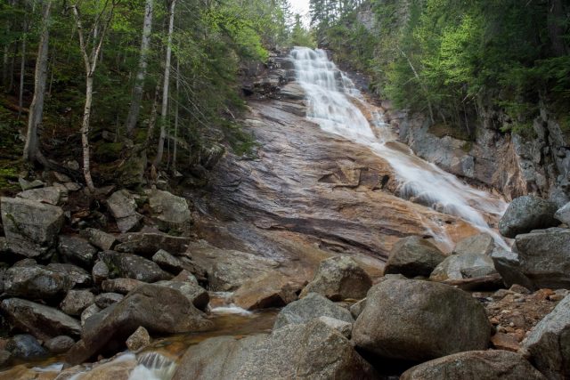 Ripley Falls in New Hampshire