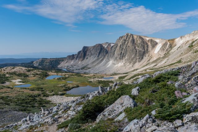 Medicine Bow Peak Trail in Southern Wyoming