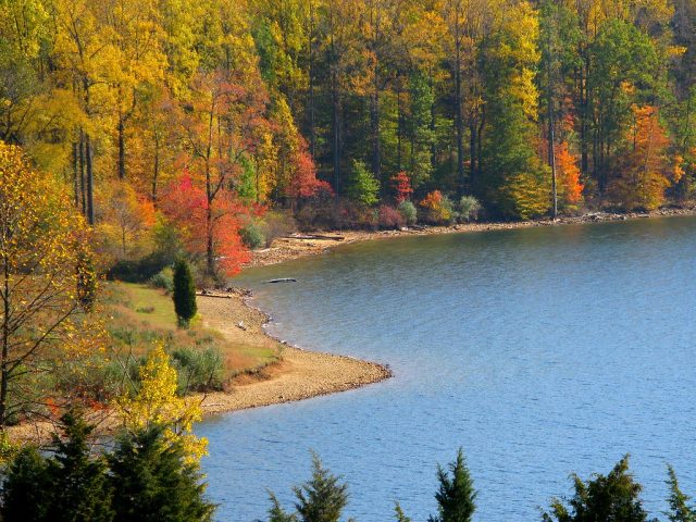 Merrill Creek Reservoir in Northern New Jersey