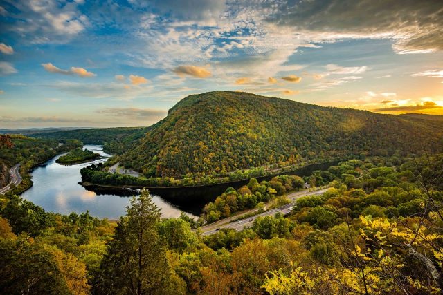 Mt. Tammany Trail in Northern New Jersey