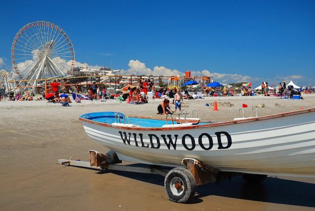 Wildwood Beaches in New Jersey