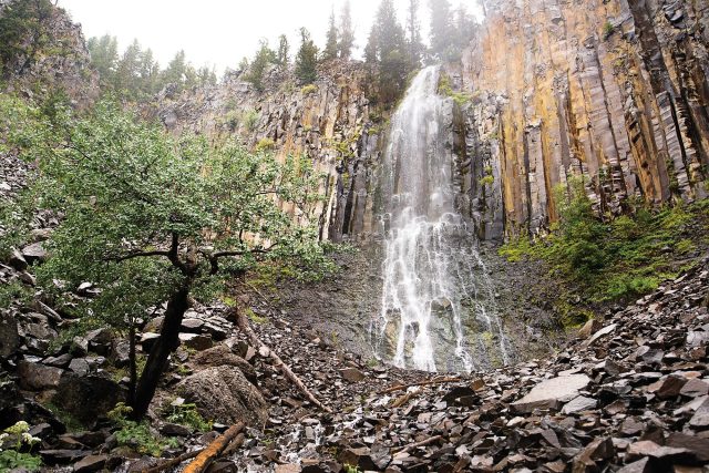 Palisade Falls Trail in Montana